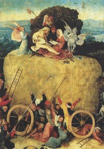 Museum Cards Postcard | Jheronimus Bosch - The Haywhain (Detail)