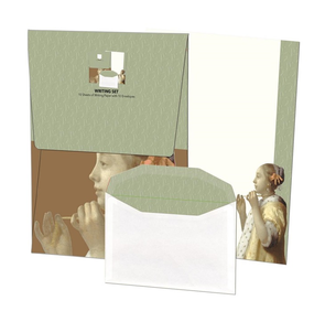 Writing Set | Vrouw met parelsnoer, Johannes Vermeer