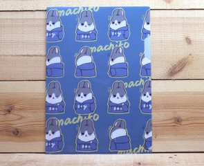 Machiko Bunny Collection A4 Plastic File Folder