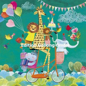 Mila Marquis Postcard | Birthday Animals