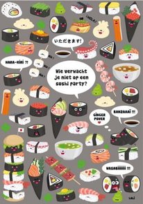 Lali Postcard | Zoekopdracht Sushi Party