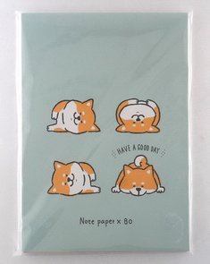 Briefpapier-Mix | Shiba Inu dog