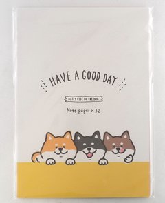 Briefpapier-Mix | Shiba Inu dog