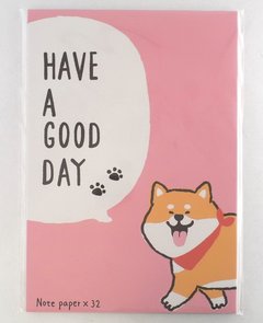 Briefpapier-Mix | Shiba Inu dog