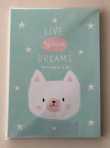 Letter Paper Mix 80 | Live your dreams 