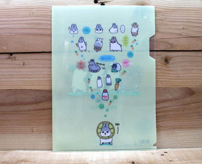 Machiko Bunny Collection A4 Plastic File Folder