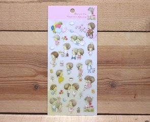 Amy & Tim clear stickers