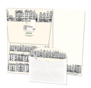 Writing Set | Grachtenpandjes, Caspar Jacobsz. Philips, Collection Rijksmuseum