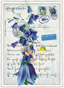 PK 682 Tausendschön Postcard | Glockenblumenfee