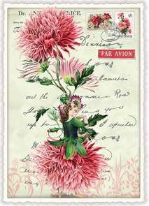 PK 680 Tausendschön Postcard | Dahlienfee