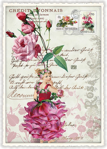 PK 679 Tausendschön Postcard | Rosenfee