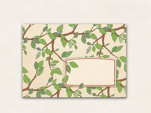 10 x Envelope TikiOno | Laubbaum