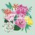 Cartita Design Postcard | Happy Birthday (flowers)