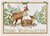 PK 739 Tausendschön Postcard Christmas - Frohe Weihnachten Deer