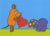 Postcard Sendung mit der Maus | Mouse with heart elephant with flowers 