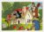 Postcard Krtek - The little mole and his friends are building a house