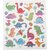 Seal Sticker with Glitter Foil | Dinos
