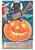 Victorian Halloween Postcard | A.N.B. - Zwarte kat op een pompoen