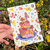 Postcard Bloementaart - Romyillustrations