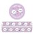 Skulls Purple Washi Tape - Little Lefty Lou 
