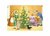 Elsa Beskow Postcard | Peter en Lotta vieren kerst