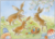 Postcard | Easter bunny meadow