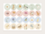 Stickersheet from Appeloogje - Spring time