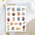 Cozy Drinks Sticker Sheet by Penpaling Paula