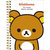 San-X Rilakkuma Ring Binder Notebook | Rilakkuma