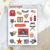 Movie Night Sticker Sheet by Penpaling Paula