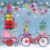 Mila Marquis Postcard Christmas | Christmas Bicycle with Gifts