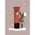 Postcard Belle and Boo | Christmas Postbox