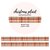 Washi Tape Christmas plaid by Penpaling Paula