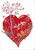 Izou Postcard - Red Heart
