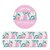 Pink Flower Pattern Washi Tape - Little Lefty Lou 