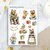 Birthday Animals Sticker Sheet by Penpaling Paula
