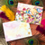 Postcard Romyillustrations - Vogels in de bloemen