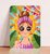 Postcard Happy Bday woman with sunglasses - Aniet Illustration