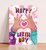 Postcard Happy Birthday Hands - Aniet Illustration