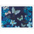 Aquarupella Méli Mélo Postcard - Blue Butterflies