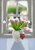Postcard Ila Illustrations 064 - Happy vase