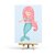 Pink Mermaid - Postcard by Penpaling Paula