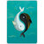 Aquarupella Méli Mélo Postcard - baleines yin et yang