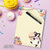 A5 Notepad Cupcake Neko Party - by Hidekos Artwork