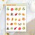 Autumn Leaves - Sticker Sheet by Penpaling Paula
