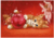 Postcard 397 by Katja Saario - Christmas Kitten