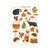 A6 Stickersheet by Muchable |  herfst/autumn - cute animals