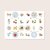 Stickersheet from Studio Poppybird - Poppybird 1