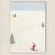 A5 Letter Paper Pad TikiOno | Snow Bunny