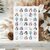 Stickersheet Winter Penguin
